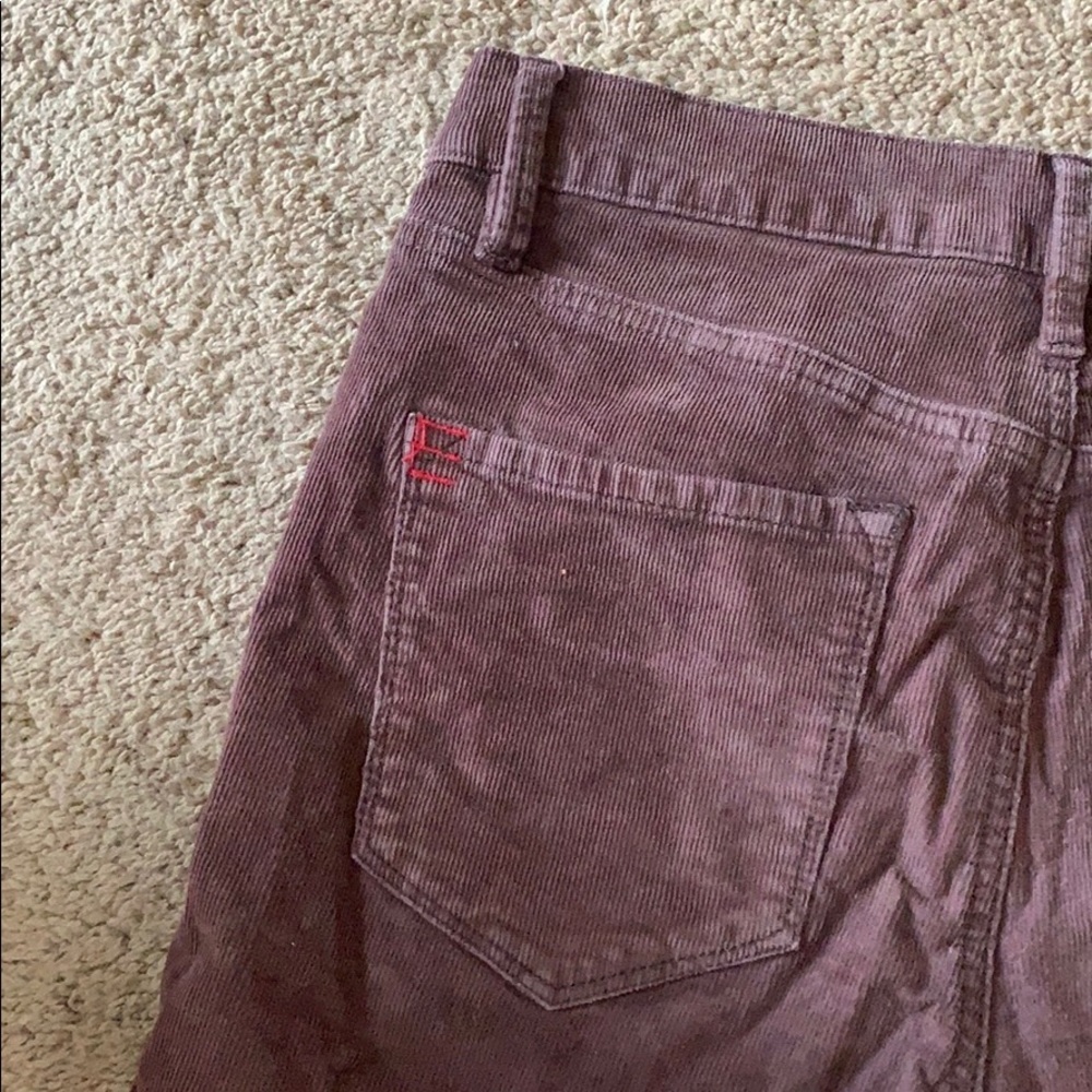BDG Corduroy Burgundy Jeans